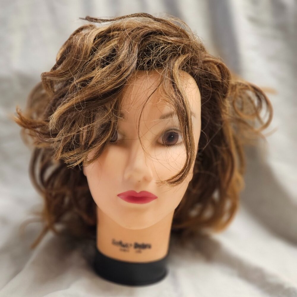 Burmax Deluxe Debra Mannequin Hairdressing Practice Head READ